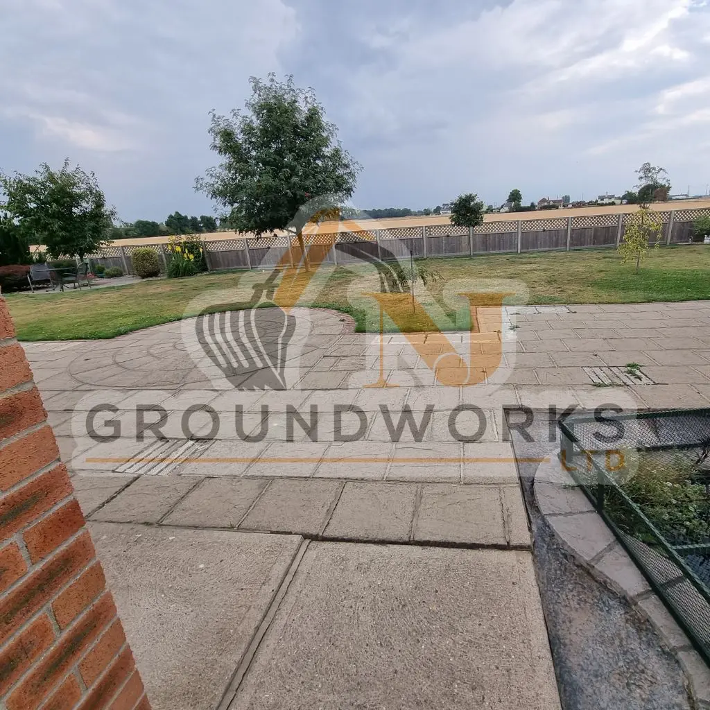 NJ groundworks porcelain patio paving slabs peterborough natural patio sandstone mix pack cheap block garden transformation cheap landscaping