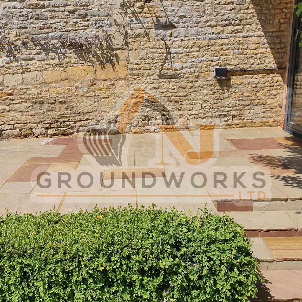 NJ groundworks porcelain patio paving slabs peterborough natural patio sandstone mix pack cheap block garden transformation cheap landscaping